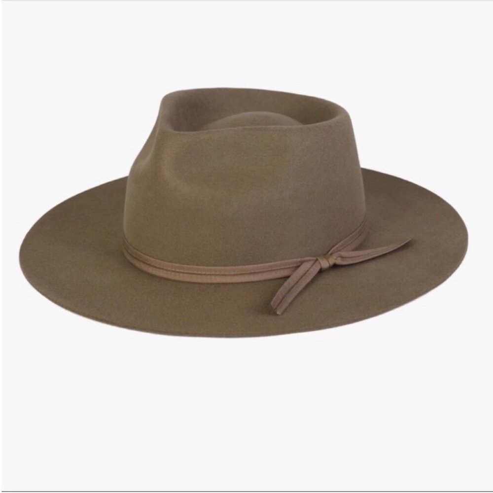 Lack Of Color Moss Zulu Fedora Hat In Olive Green. NWT! Sz S (55cm) & M (57cm) - Picture 9 of 16